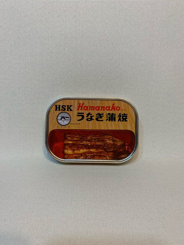 Canned grilled eel